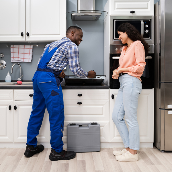 can you provide an estimate for cooktop repair before beginning any work in McCamish